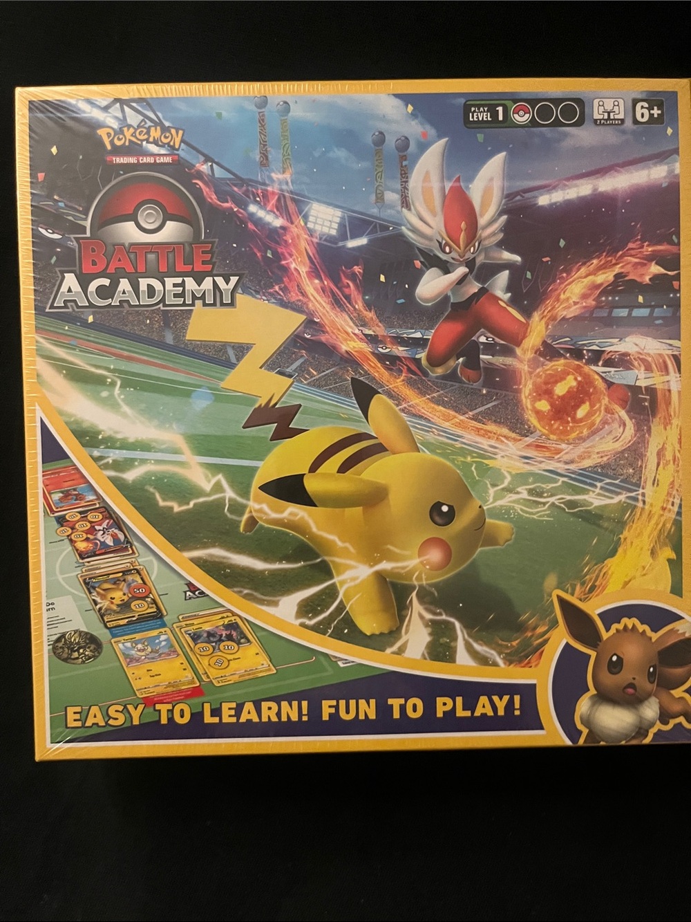 Battle Academy Kids Toy Board Game - Yellow